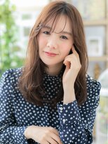 カバーヘア ブリス 川口(COVER HAIR bliss)&nbsp;アッシュオリーブ抜け感外国人風ウェーブ巻きa川口20代30代40代