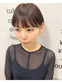 【morio】札幌ショート　大人かわいい耳かけマッシュショート