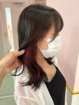 ゲーム バイ アランスミシー 横浜(GAME by Alan Smithee)&nbsp;ヴァイオレット/インナーカラー/ブリーチ/髪質改善/横浜