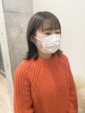 エフバイラブランシュ 大宮東口店(ef by La Blanche) 大宮/大宮美容室/韓国/サイドバング/顔まわりカット