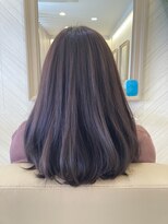 アリラ ヘアー アンド メイク(ALila hair & make) ピンクアッシュ+ロングスタイル