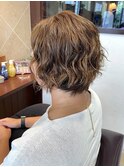 【門倉美帆】ショート×パーマ