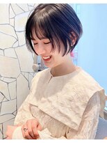 ケーツー あべのキューズモ-ル店(K-two) ショートカット*ショートボブ*ボブ*顔周りレイヤー*地毛風カラー