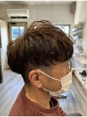 ツートーンメンズカラー