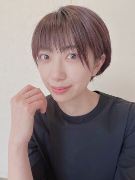 ザブックハンドサロン(The book hand salon) ピンク×ショート