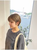 ハイトーン×丸みshort