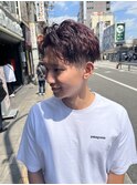 【メンズ特化】メンズカラー×ワインレッド