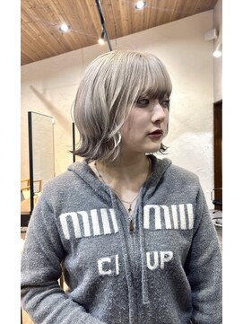 ミノリ(Minori) ホワイトベージュxブラウン