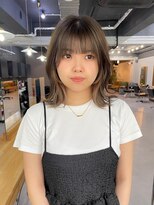 レブ 三条河原町(Reb,) インナーカラー×顔まわりレイヤー