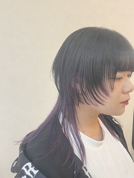 フーガ 新越谷蒲生店(fuuga) インナーカラー＋ロングウルフ