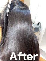 スリーク(SLEEK)&nbsp;髪質改善【縮毛矯正】SLEEK式　アフター内側