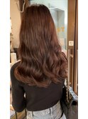 ゆる巻きロング 【ブラウンヘア/ナチュラルカラー/イルミナ】