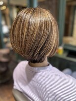 モナン(monan)&nbsp;ハイライトショートカット/メッシュ/ショート/イルミナ