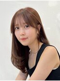 大人っぽ顔周りレイヤー◎