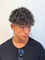 クレアメンズ 横浜能見台(CREA men's)&nbsp;横浜メンズメッシュパーマスペインカールメンズパーマハイライト