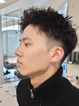 パール(PEAR+L) Short Pin Perm Style 【麻生侑佑】