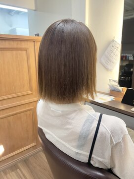 ミーツ meets+ 【髪質改善】水素トリートメントでツヤ髪に☆