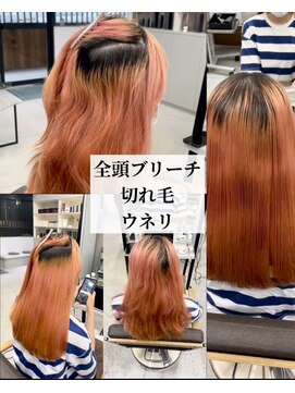 ダル 渋谷/表参道(DAL.) ブリーチ矯正/美髪/イメチェン/ワイドバング/ブルーブラック