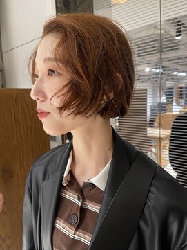 メゾンアトリエ(MaisonAtelier) euro bob / ginger orange