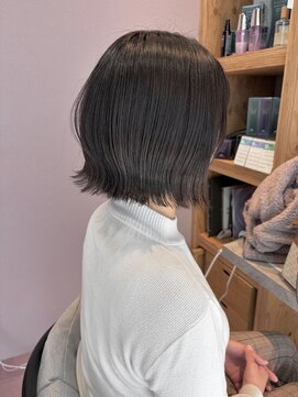 柔らかプツッとボブ12.09小顔