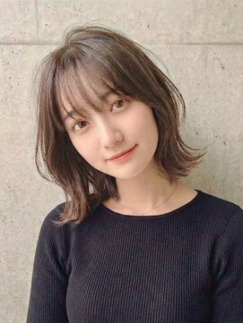 エーヴ 輪郭補正効果が人気 ひし形シルエット【トレンド くびれボブ】