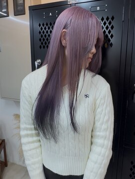 イエナ 渋谷(IENA) シャドールーツミックスカラー大人ガーリーダブルカラー