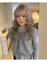ニコフクオカヘアーメイク(NIKO Fukuoka Hair Make)&nbsp;《NIKO》ハイトーン.ホワイトベージュ.ミルクティーベージュ