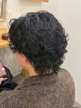 一鳳庵　【イオアン】 ラフカール　メンズパーマ　メンズカット