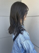ヘアーアイストゥーレ(HAIR ICI TRE)&nbsp;グレージュ　ブリーチなし　レイヤー　似合わせ　担当阿知波