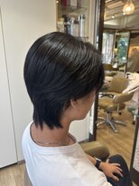 ビゼン 東伏見本店(hair make BIZEN)&nbsp;自然なフェザーウルフ
