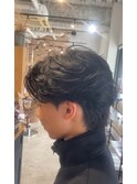 フェザーパーマセンターパート＋フェザーパーマ8.20