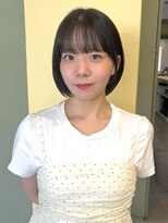 ウタ ミニボブ×ダークグレージュ
