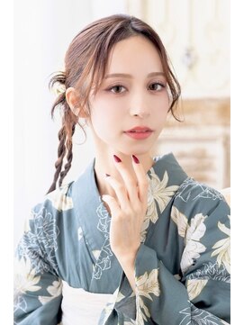 ヘアセットサロンシャルメ 梅田店(Hair Make Salon CHARMER) 浴衣で可愛くカチモリスタイル♪