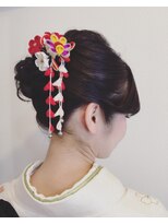 シュエット(Chouette)&nbsp;華やか和装アップ〈着物スタイル〉