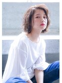 ACE 横浜　ランダムパーマ×抜け感ベージュ