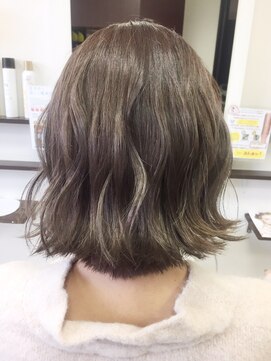 バサ 高田馬場店(BASSA) 外はね☆グレージュ【高田馬場　美容室　BASSA】