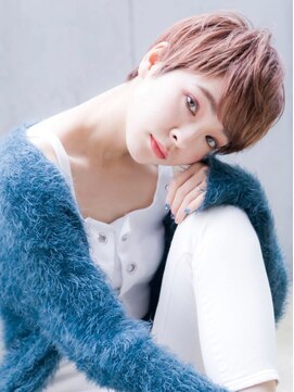 ロジッタ(ROJITHA) 【ROJITHA】ショート×ピンクベージュ