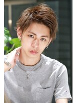 リップスヘアー 銀座(LIPPS hair) オーバーサイドパートショートクラウドマッシュ