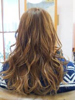 アズヘアー ラペ 三日市店(A'z hair LAPAIX) ロング×ハイライト×グラデーション