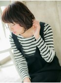 *mod's姪浜*…大人かわいいくせ毛風カールの小顔ふわミディd
