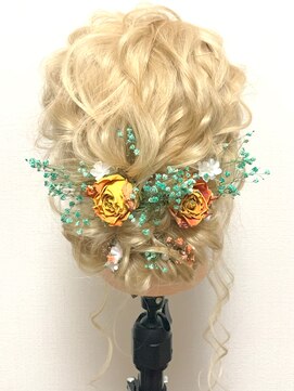 ヘアメイク エンカレッジ(HAIR MAKE encourage) アレンジアップヘア