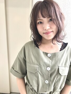 ヘアーデザイン シュシュ(hair design Chou Chou by Yone) 透け感ラベンダーアッシュ♪
