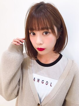 イマ(ima) shiwuミディアムボブ