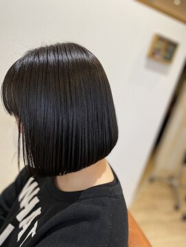 エン(enn) 【enn】切りっぱなし×ボブ