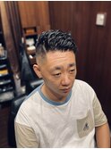 震災スキンフェード/ベリーショート/フェード/理容室/ヒロ銀座