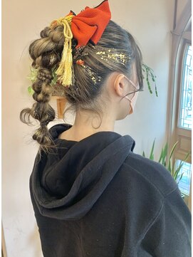 マギー(Magie) ポニーアレンジ