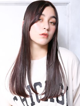 トロン(tronc) 大人可愛い20代30代40代小顔 暗めカラー 胸上 E5