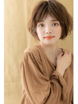 カバーヘア ブリス 川口(COVER HAIR bliss) 3Dハイライトガーリーくせ毛風カールボブTa3川口10代20代30代