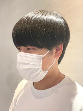 ダブル(W) メンズ/マッシュルームカット