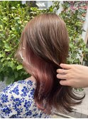前髪/マチルダボブ/ピンクベージュ/インナーグレージュ/吉祥寺
